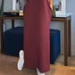 Femei V-Neck fără mâneci Split Maxi rochie