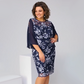 Rochie Midi din plasă cu imprimeu floral pentru femei