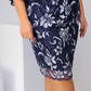 Rochie Midi din plasă cu imprimeu floral pentru femei