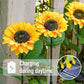 🌻 Lămpi solare în formă de floare de soare – Pornire/oprire automată, 14 ore de lumină și rezistență la apă IP65, perfecte pentru grădină și terasă ✨☀️