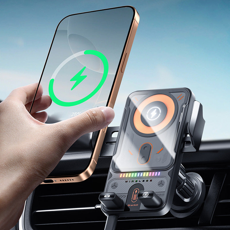 ⏰️Time-Limited 35%OFF！📱New Wireless Fast Charging Car Mount