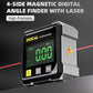 🔧 Scaner unghiular magnetic digital cu laser cu 4 laturi💥