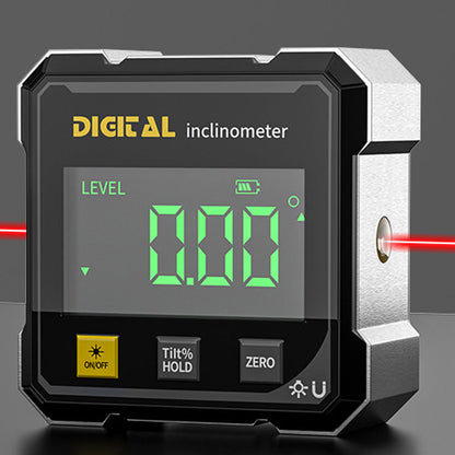 🔧 Scaner unghiular magnetic digital cu laser cu 4 laturi💥