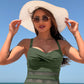 👙✨ Costum de Baie Întreg cu Insertii din Plasă – Eleganță Seducătoare și Stil Unic! 🌊💃