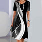 Rochie Monocromă Elegantă