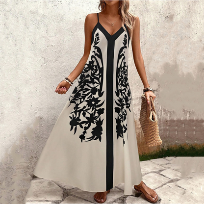 💃Rochii maxi cu curea spaghetti pentru femei