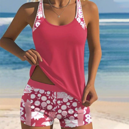 👙✨ Costum de Baie în 2 Piese cu Imprimeu – Sexy, Confortabil și Plin de Stil! 🌴☀️