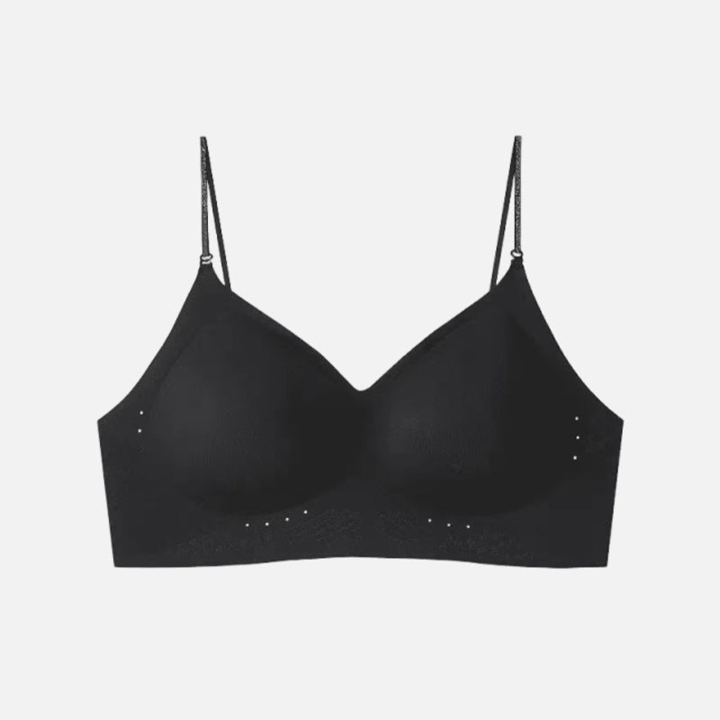 ☁️Seamless & Wireless, Skin-Friendly Comfort👙 Women's Seamless Wireless Bra – Fixed Cups, Invisible & Comfortable ✨