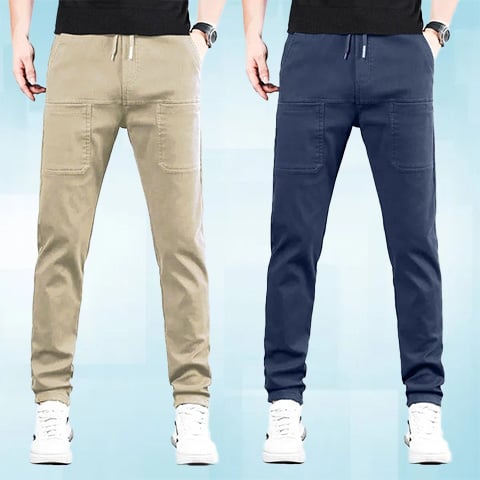 🏃Ultimate Stretch, Freedom to Move👖 MultiPants Stretchy Cargo Pants – Moisture-Wicking & Deep Crotch | Perfect for Active Lifestyle, Commute & Daily, All-Day Comfort ✨