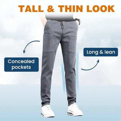 🏃Ultimate Stretch, Freedom to Move👖 MultiPants Stretchy Cargo Pants – Moisture-Wicking & Deep Crotch | Perfect for Active Lifestyle, Commute & Daily, All-Day Comfort ✨