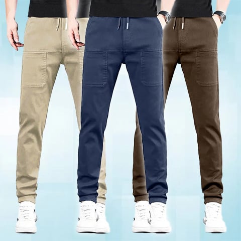 🏃Ultimate Stretch, Freedom to Move👖 MultiPants Stretchy Cargo Pants – Moisture-Wicking & Deep Crotch | Perfect for Active Lifestyle, Commute & Daily, All-Day Comfort ✨