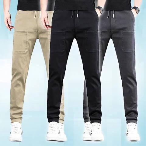 🏃Ultimate Stretch, Freedom to Move👖 MultiPants Stretchy Cargo Pants – Moisture-Wicking & Deep Crotch | Perfect for Active Lifestyle, Commute & Daily, All-Day Comfort ✨