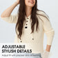 Women’s Stylish Long Sleeve Hooded Knit Top