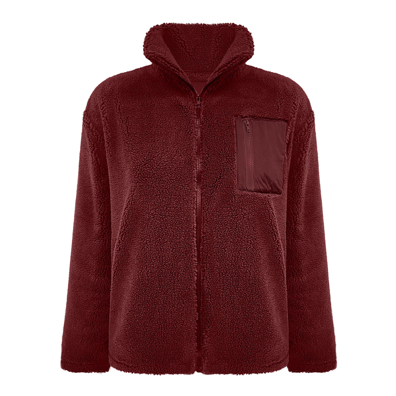 🎉Winter Hot Sale 49% Off🌹Women’s Warm Zip-Up Coat with Chest Pocket