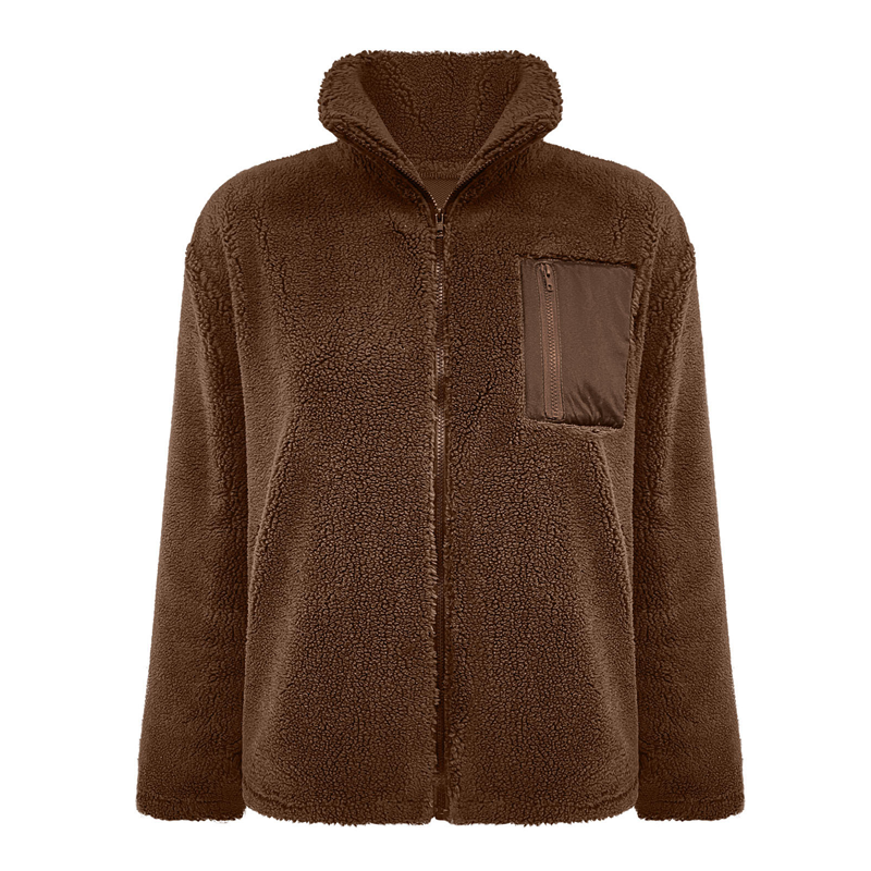 🎉Winter Hot Sale 49% Off🌹Women’s Warm Zip-Up Coat with Chest Pocket