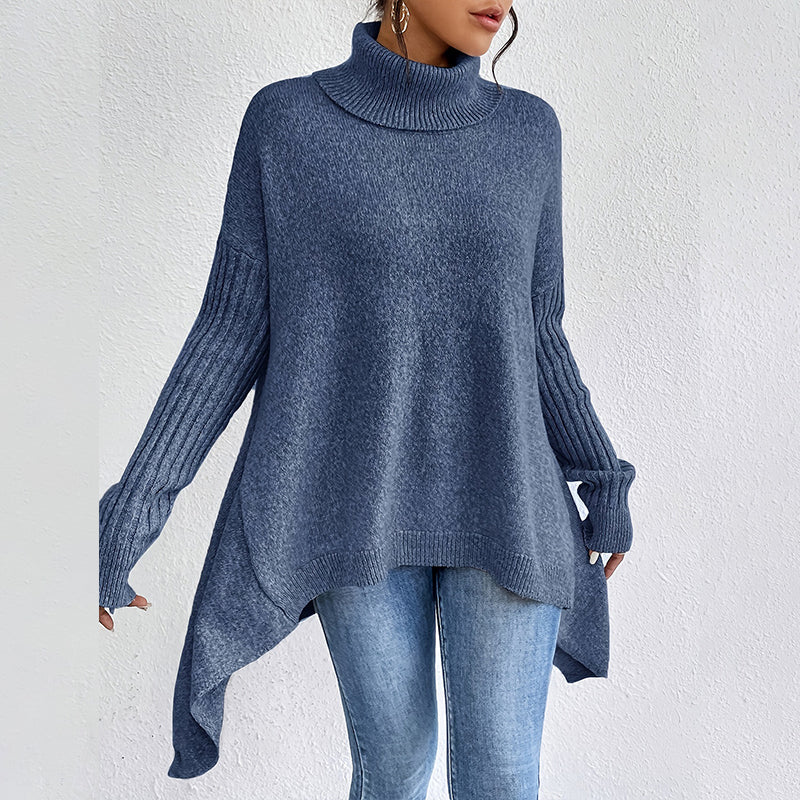 🎨Solid Color Versatile, Multi-Occasion🧶 Women's Solid Color Turtleneck Sweater – Easy to Style, Perfect for Work & Weekend ✨