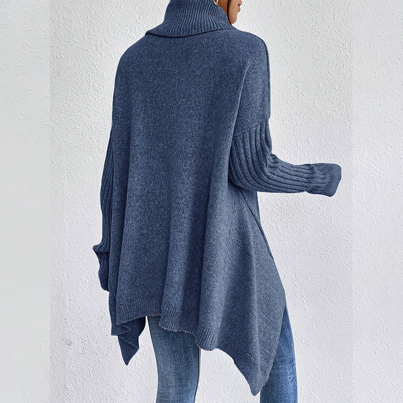 🎨Solid Color Versatile, Multi-Occasion🧶 Women's Solid Color Turtleneck Sweater – Easy to Style, Perfect for Work & Weekend ✨