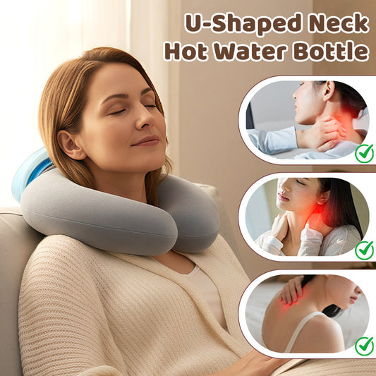 🧣✨ Termofor U-shaped pentru Gât – Căldură Terapeutică, Design Ergonomic și Mâini Libere pentru Relaxare Totală! 🔥💆‍♀️