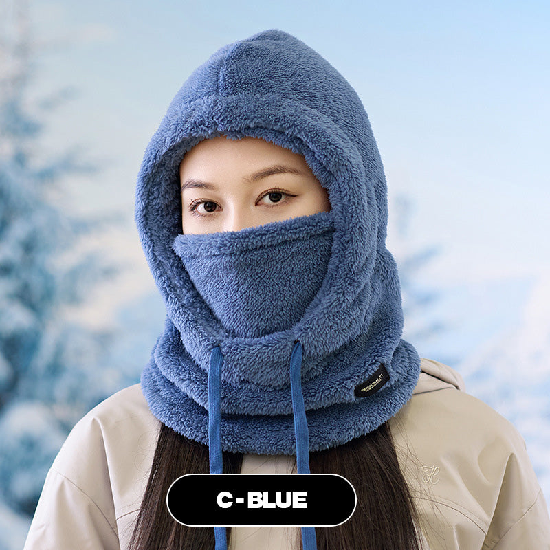 🔄3-in-1 Multi-Functional, Versatile🧢 Hooded Neck Gaiter – Wear as Neck Gaiter, Hood & Mask | Elastic Fit for Various Occasions ✨