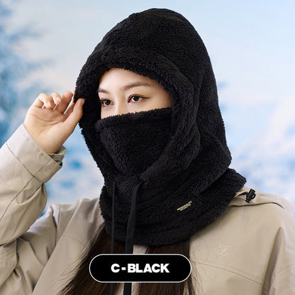 🔄3-in-1 Multi-Functional, Versatile🧢 Hooded Neck Gaiter – Wear as Neck Gaiter, Hood & Mask | Elastic Fit for Various Occasions ✨