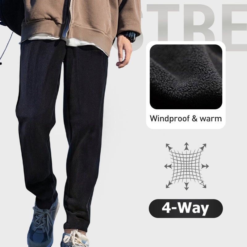 🔥Windproof & Thermal, All-Weather Protection👖 Unisex Windproof Thermal Pants – Straight-Leg & Jogger Styles ✨