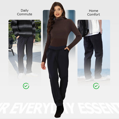 🔥Windproof & Thermal, All-Weather Protection👖 Unisex Windproof Thermal Pants – Straight-Leg & Jogger Styles ✨