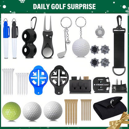 🏌️ LIMITED-TIME 50% OFF! ⛳24PCS Christmas Golf Advent Calendar📅