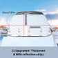 ✨ Husă Magnetică pentru Mașină, Scut Împotriva Soarelui și Zăpezii ☀️❄️🚗