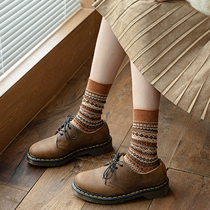 ✨7 pairs🧦Fall & Winter Warmth, Retro Long Socks