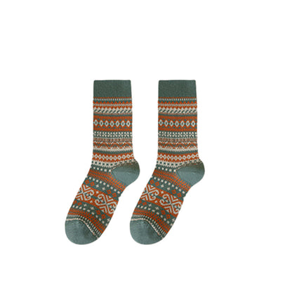 ✨7 pairs🧦Fall & Winter Warmth, Retro Long Socks