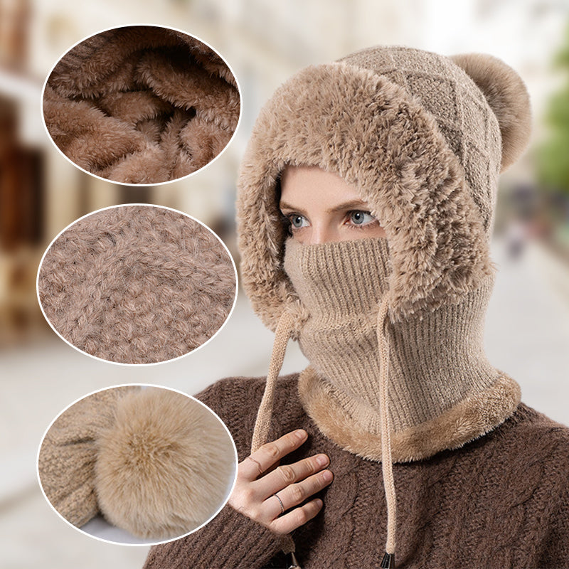 🧣3-in-1 Full Protection, Fold-Down Mask – Winter Balaclava, Wind & Snow Resistant ✨
