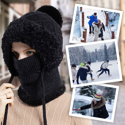 🧣3-in-1 Full Protection, Fold-Down Mask – Winter Balaclava, Wind & Snow Resistant ✨