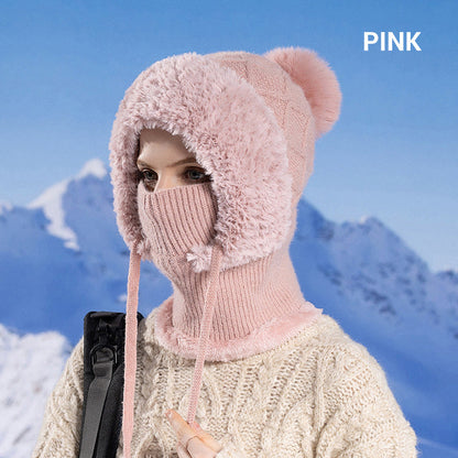 🧣3-in-1 Full Protection, Fold-Down Mask – Winter Balaclava, Wind & Snow Resistant ✨