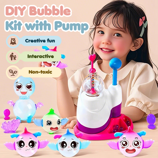 Set DIY pentru baloane cu pompă pentru copii
