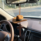 Pălărie de cowboy și breloc pentru mașină
