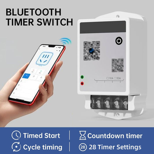 🔥Comutator temporizator Bluetooth programabil inteligent