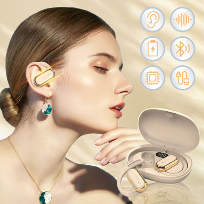 Căști wireless cu conducere osoasă pentru sport