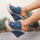 👡 Sandale Denim cu Platformă: Confort, Stil și Versatilitate! ✨