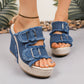 👡 Sandale Denim cu Platformă: Confort, Stil și Versatilitate! ✨