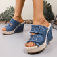 👡 Sandale Denim cu Platformă: Confort, Stil și Versatilitate! ✨