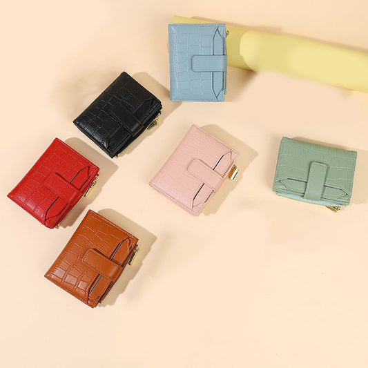 👛✨ Portofel Compact pentru Femei, Culoare Unită – Eleganță Simplă și Practicitate în Fiecare Zi! 💳💖