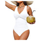 ✨ Costum de Baie Întreg pentru Femei, cu Talie Accentuată! 🩱