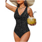 ✨ Costum de Baie Întreg pentru Femei, cu Talie Accentuată! 🩱