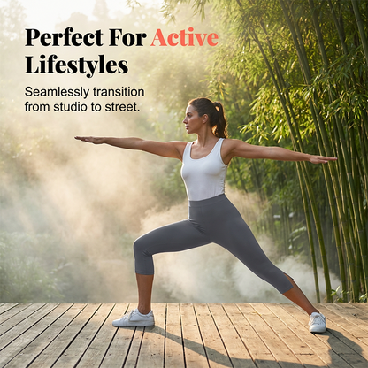 🌟 Colanți Yoga cu Modelare Abdominală: Confort și Încredere! 💪