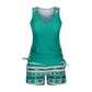 🩱 Tankini Damă 2 Piese cu Imprimeu | Costum de Baie Confortabil & Elegant 🌊✨