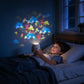 🌊✨ Proiector de Valuri Oceanice – Aurore Rotative, Lumină Reglabilă și Reîncărcabil (cu/opțional difuzor Bluetooth) – Decor de Vis pentru Dormitor! 🎁🌙