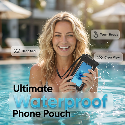 📱 Husă Universală Impermeabilă pentru Smartphone – Protecție Completă la Apă 🌊🔒
