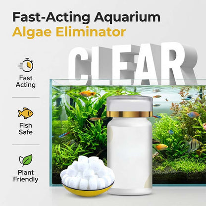 🔥 Tablete Rapide pentru Îndepărtarea Algelor din Acvariu – Apă Cristalină, Sigure pentru Pești și Plante! ✨
