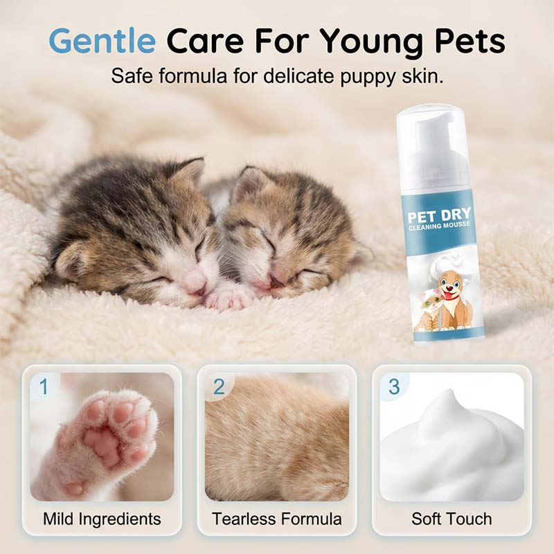 🐶🐱Waterless Pet Cleaning Mousse for Dogs & Cats