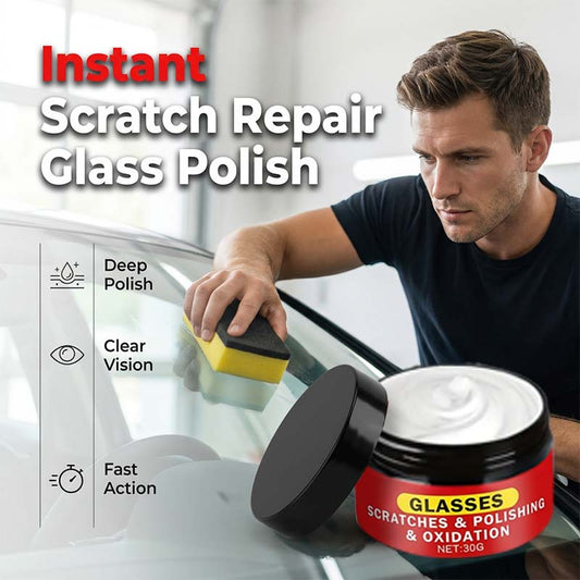 ✨🚗 Pastă de Polish și Reparare pentru Zgârieturi pe Sticlă – Redă Claritatea Perfectă! 💎🔧